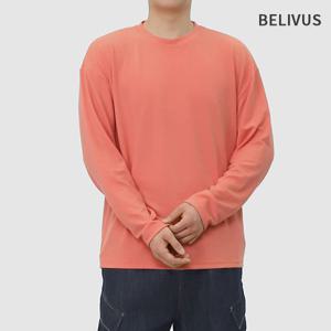 [빌리버스]빌리버스 남성 티셔츠 레이어드 라운드 긴팔 BGTT003