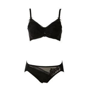 와코루 여성 사이드업 기능의 저중심 패드브라노라인팬티세트 WBR2080ABWPT2080H