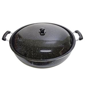 우성 마블코팅 튀김팬 튀김솥 38cm 튀김팬 궁중팬 궁중솥 업소용팬 마블코팅 마블솥 마블코팅냄비 대형냄비