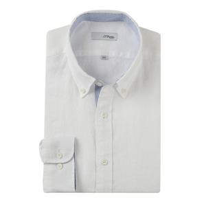 [에스티듀퐁(셔츠)]25SS화이트 린넨100 여름긴팔 캐쥬얼남방 SE5SM21LS313SWH