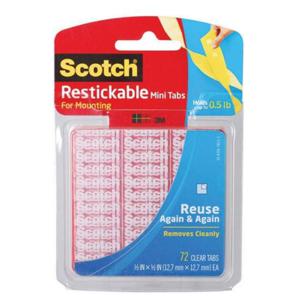 3M 재접착 폼양면테이프 R103 72개입 강력한양면테이프 양면접착테이프 접착테이프 양면테이프 강력테이프