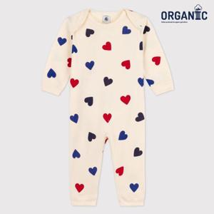 [쁘띠바또]쁘띠바또 베이비 오가닉 멀티하트 우주복 바디수트 (NTY42NB95F_MC)