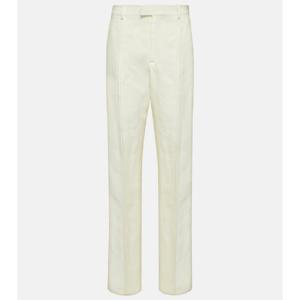 보테가베네타 리넨 스트레이트 팬츠 P00916127