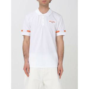 [MOSCHINO] 라프리마 남성 폴로 셔츠 16019302 0001 화이트 /6