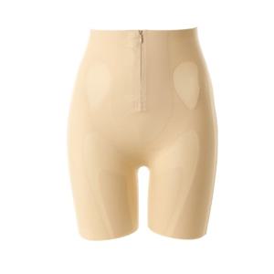 편안하면서도 슬림하게 잡아주는 하이웨이스트 무봉제 지퍼 사각거들 VGRG10