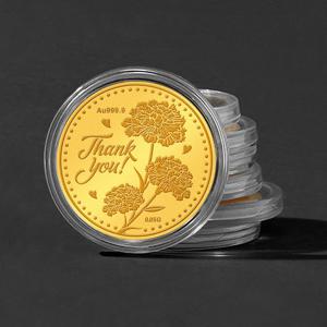 골드팡 24k 999.9 골든카네이션 순금코인 0.05g