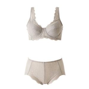 (비너스) 브라1+팬티2 빅사이즈 운영 가슴 다감싸는 보정브라팬티-VGBH102AVPTH120H2