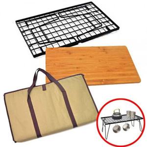 캠핑테이블 멀티 캠핑 테이블 상판 아이스박스 받침대 거치대