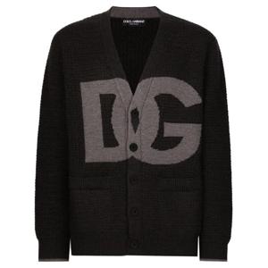 돌체앤가바나 logo intarsia cardigan 10271069602056 TP717439729