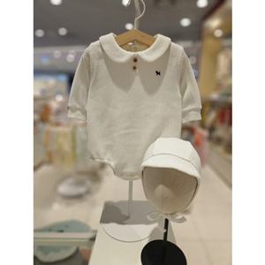 블루독베이비[hu] 25.FW IV)SOFT퓨어바디수트 45A13-604-12 우주복 바디수트 보넷세트 외출슈트 선물