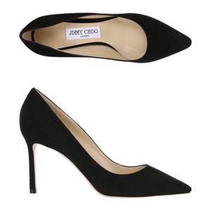 25SS ROMY85SUE BLACK 지미추 로미 85 펌프스 하이힐