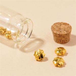 [한국금다이아몬드] 순금 행운 하트크로버 콩알금 미니 골드바 금테크 1g