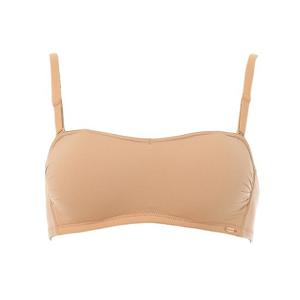 C컵 오프숄더 착용 시 어깨끈 없이 입는 노와이어 반컵 탑브라 WBR1912