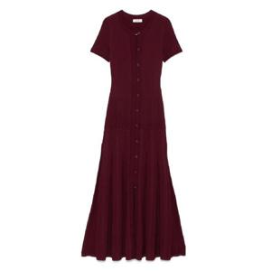 산드로 니트 미디 드레스 SFPRO04441