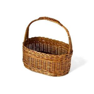 미얀마 천연 라탄 로즈 바스켓 라지 L NO_BK068