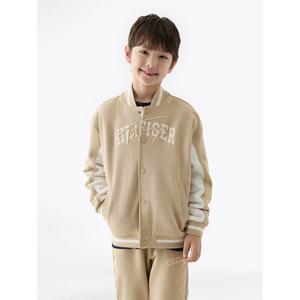 타미힐피거 키즈 T42F6KKJ330BT1 믹스 그래픽 봄버 재킷