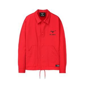 일꼬르소 25SS 일꼬르소X미즈노 필드 코치 자켓 레드 IEJU5E702R2