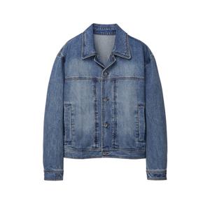 일꼬르소 24FW 럭스 데님 트러커 자켓 블루 IEJU4F212B2