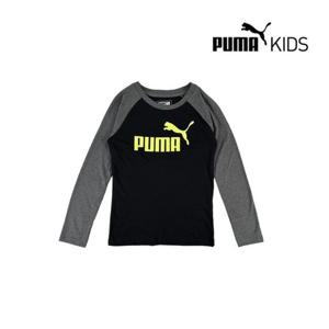 [푸마 키즈]긴팔 티셔츠(71201877_BK)