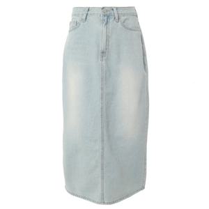 [에이비에프지]아이스워싱 H라인롱데님스커트 APY5HS32G