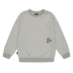 [소이]남아 레터링 포인트 맨투맨 티셔츠 23F0402_GY