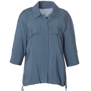 [벨리시앙]앞포켓 밑단 스트링 블라우스 BL3202