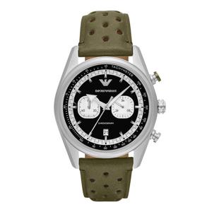 [공식본사정품] 아르마니 AR11709 (Racer) 레이서 크로노그래프 남성 가죽시계