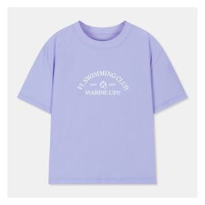 [스파오](QR) SWIMMING CLUB 크롭 워터 티셔츠 (SPARC38U91-T)