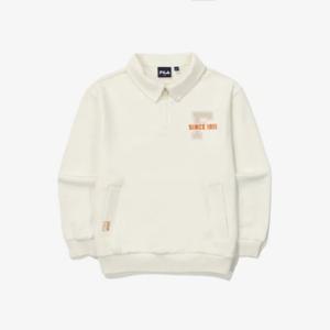 M 휠라키즈바지 KQC FK2POG3401X-CRM PQ 반집엎 에리 맨투맨