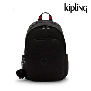 [키플링]키플링 16리터 데일리 백팩 델리아 블랙누아STR  KPABA12 BKNS