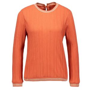 [벨리시앙]라운드넥 플리츠 블라우스 BL4101