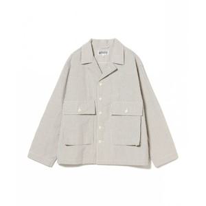 EG 워크데이 해양 비즈 자켓 - 코튼 시어서커 QV1033