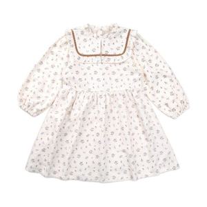 [래핑차일드]플라워 빅카라 원피스_BL (83D1950073)