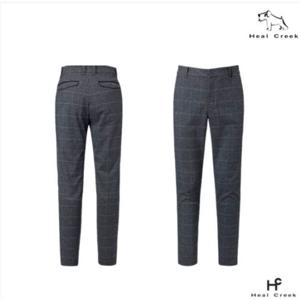 남성 가을 골프바지 헨리 일자핏 체크팬츠 1HCPNFU359