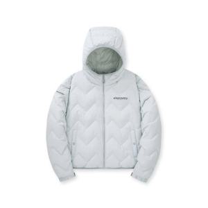 디스커버리패딩 AQS DWDJ84046-SIL 여성 티베른 구스다운 경량패딩