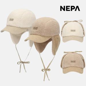 네파 남성 여성 양털 이어커프 귀달이 모자 코듀로이 방한모자 7LF7427