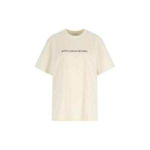 스텔라 맥카트니 반팔 티셔츠 6J0158 3SPY489002 Neutrals