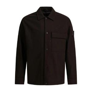 스톤아일랜드 패치 포켓 버튼 셔츠 재킷 1200028S0F24