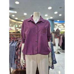 포라리 세이브존05 베이직 카라 셔츠 블라우스 LB34121