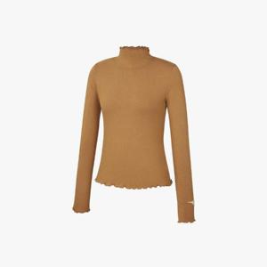 디아도라긴팔티 AQS D4422TRL73CMS 크로스코트 엣지 셔링 티셔츠 우먼 CAMEL