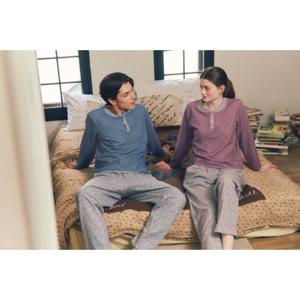 (비너스) 커플 보온성+ 누구나 입기좋은 폴리기모 바지 홈웨어-VEP3956WM