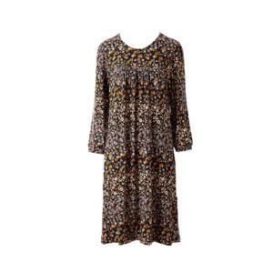 와코루 은은하고 화사한 플라워프린트 모달스판 이지웨어 원피스(WGN377W)