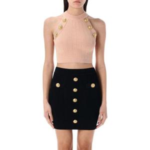 발망 민소매 티셔츠 EF1AB390KB07 0LB Rosa