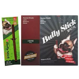 한우불리스틱 한우 애견 치아관리 불리스틱 껌 소형견용 1p 15개