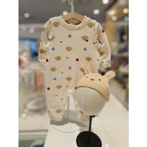 블루독베이비[hu] 25.FW겨울신상 IV)도기우주복 45C70-675-02 기모우주복 수트 비니세트 겨울외출복