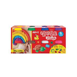 아모스 컬러점토 Dough 85gx8색