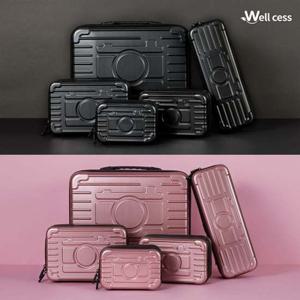 하드케이스 웰세스 여행용 캐리어 파우치 5종세트