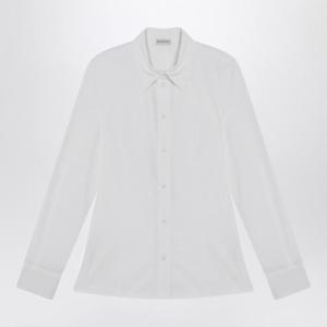 버버리 슬림핏 코튼 포플린 셔츠 8117134158871 White