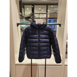 [타미힐피거칠드런2] 에센셜 라이트 후디 다운 재킷 T42F7QJU130BT2 3세 16세