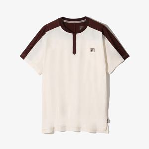 [휠라]FILA 공용 휠라매치 헨리넥 반팔티 FS253RS11U002-150